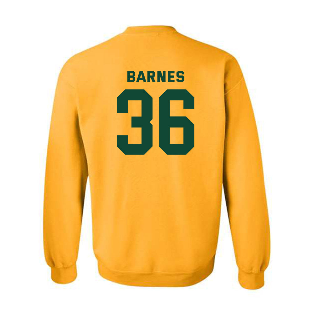 Baylor - NCAA Football : Travion Barnes - Classic Fashion Shersey Crewneck Sweatshirt-1