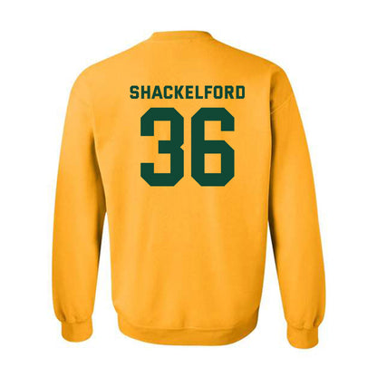 Baylor - NCAA Football : Ryne Shackelford - Classic Fashion Shersey Crewneck Sweatshirt-1