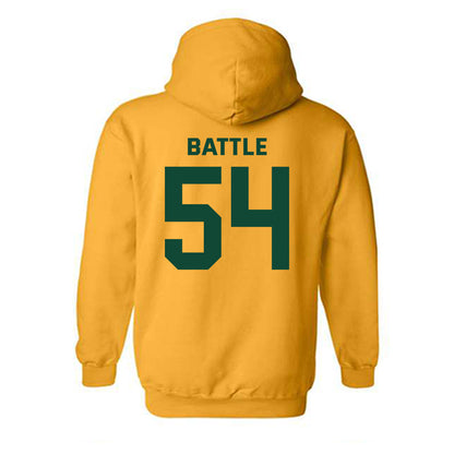 Baylor - NCAA Football : Jaelin Battle - Classic Fashion Shersey Hooded Sweatshirt-1