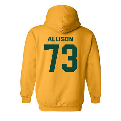 Baylor - NCAA Football : Keystone Allison - Classic Fashion Shersey Hooded Sweatshirt-1
