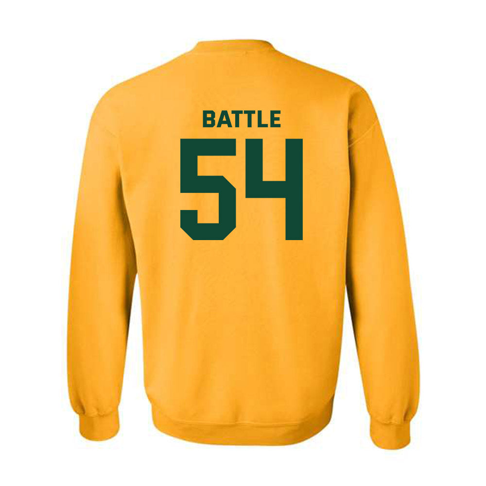 Baylor - NCAA Football : Jaelin Battle - Classic Fashion Shersey Crewneck Sweatshirt-1