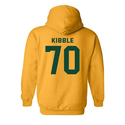 Baylor - NCAA Football : Nate Kibble - Classic Fashion Shersey Hooded Sweatshirt-1