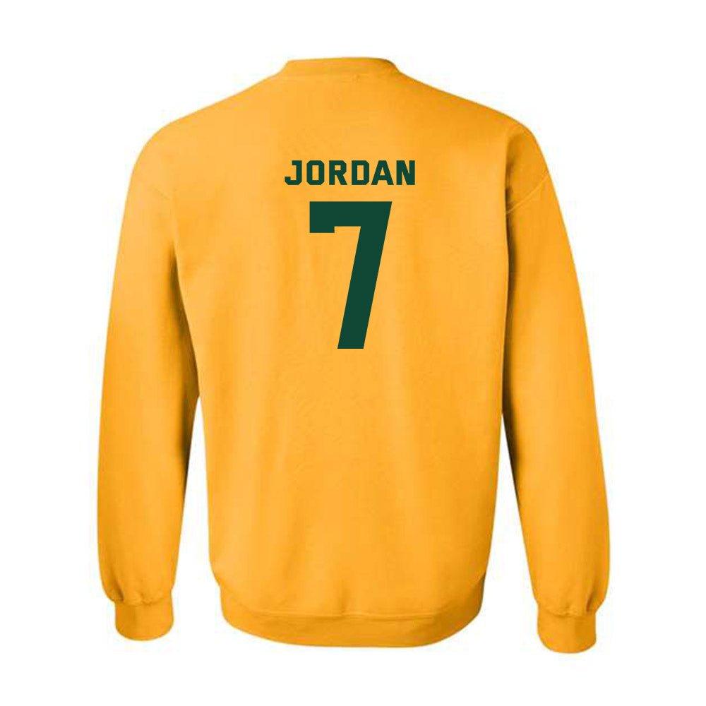 Baylor - NCAA Football : Devon Jordan - Classic Fashion Shersey Crewneck Sweatshirt-1