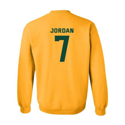 Baylor - NCAA Football : Devon Jordan - Classic Fashion Shersey Crewneck Sweatshirt-1