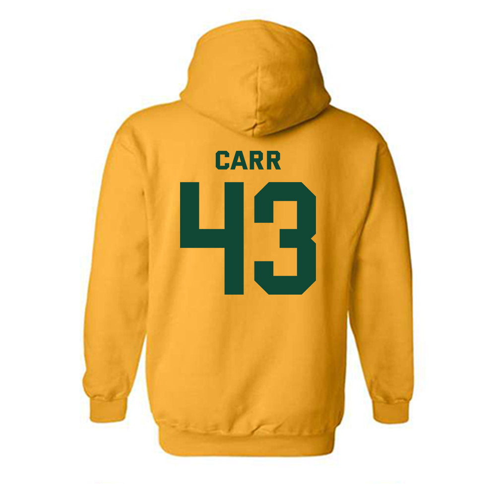 Baylor - NCAA Men's Basketball : Cameron Carr - Classic Fashion Shersey Hooded Sweatshirt-1