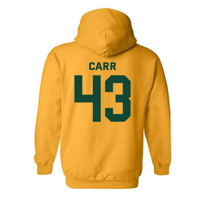 Baylor - NCAA Men's Basketball : Cameron Carr - Classic Fashion Shersey Hooded Sweatshirt-1