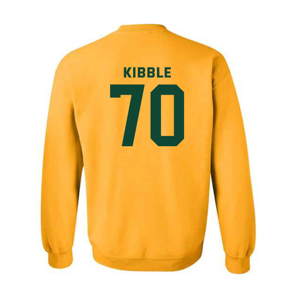 Baylor - NCAA Football : Nate Kibble - Classic Fashion Shersey Crewneck Sweatshirt-1