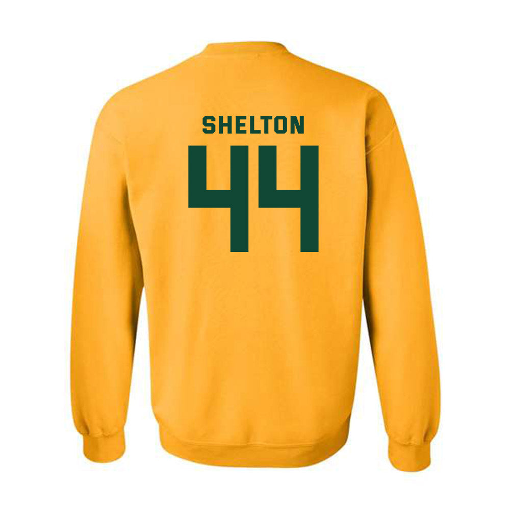 Baylor - NCAA Football : Jayden Shelton - Classic Fashion Shersey Crewneck Sweatshirt-1