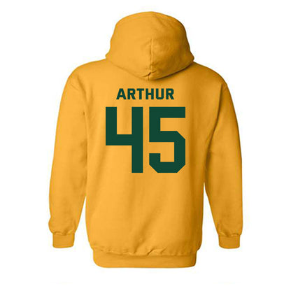 Baylor - NCAA Acrobatics & Tumbling : Mo Arthur - Classic Fashion Shersey Hooded Sweatshirt-1
