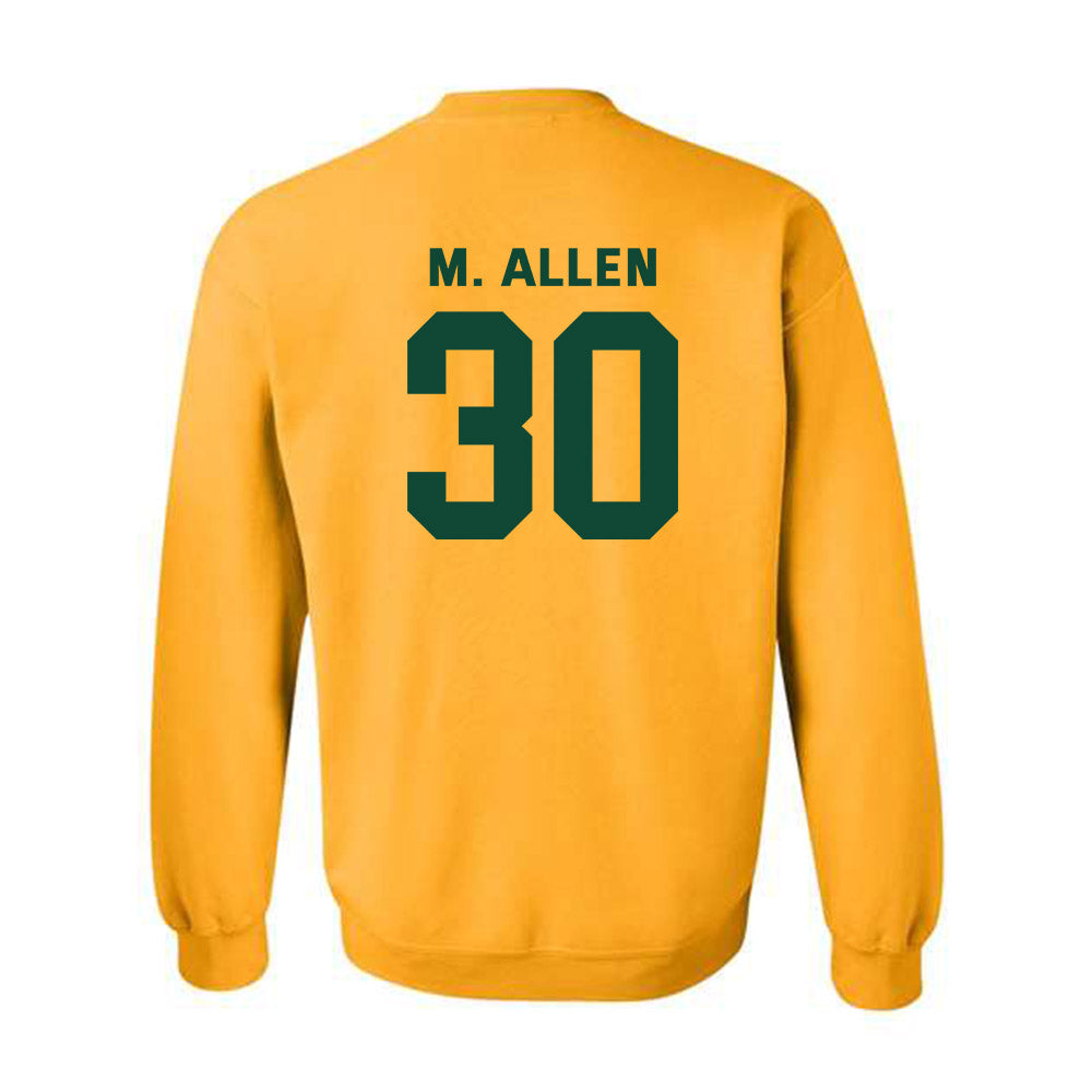 Baylor - NCAA Football : Michael Allen - Classic Fashion Shersey Crewneck Sweatshirt