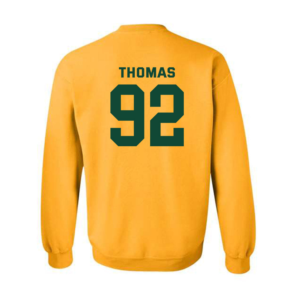 Baylor - NCAA Football : Trent Thomas - Classic Fashion Shersey Crewneck Sweatshirt-1