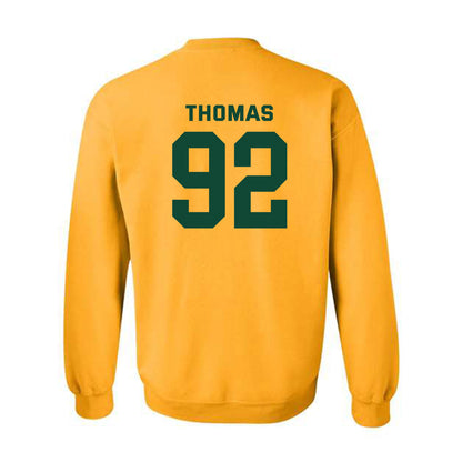 Baylor - NCAA Football : Trent Thomas - Classic Fashion Shersey Crewneck Sweatshirt-1
