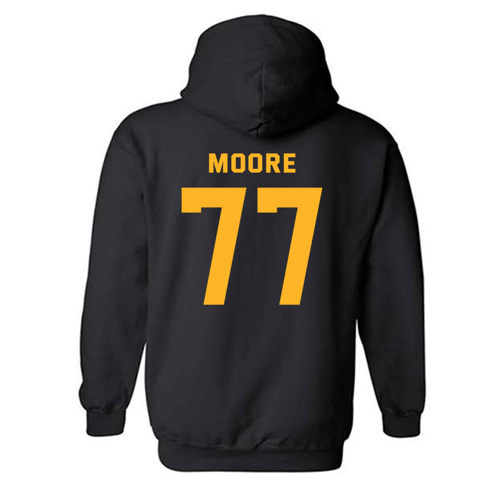 Baylor - NCAA Football : Logan Moore - Classic Shersey Hooded Sweatshirt-1