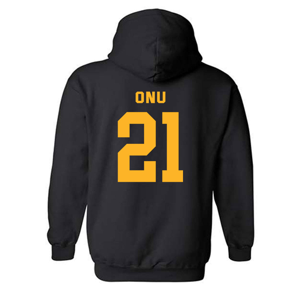 Baylor - NCAA Football : Bo Onu - Classic Shersey Hooded Sweatshirt-1