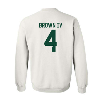 Baylor - NCAA Football : Louis Brown IV - Classic Shersey Crewneck Sweatshirt-1
