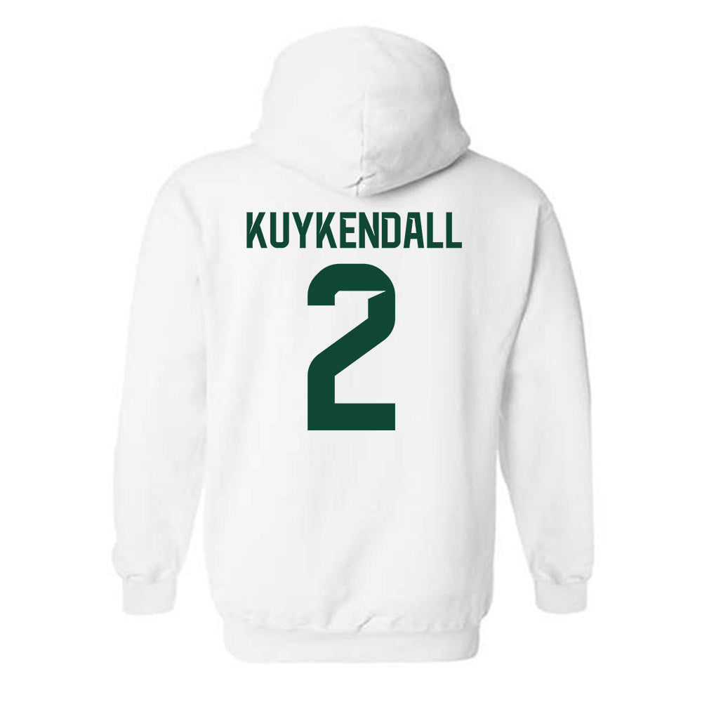 Baylor - NCAA Men's Basketball : Will Kuykendall - Classic Shersey Hooded Sweatshirt-1