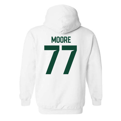 Baylor - NCAA Football : Logan Moore - Classic Shersey Hooded Sweatshirt-1