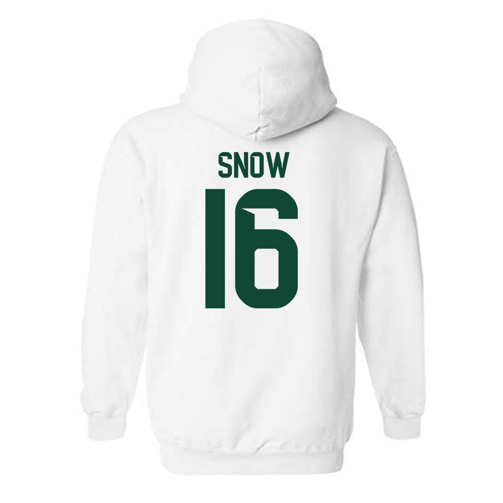 Baylor - NCAA Baseball : Hunter Snow - Classic Shersey Hooded Sweatshirt-1