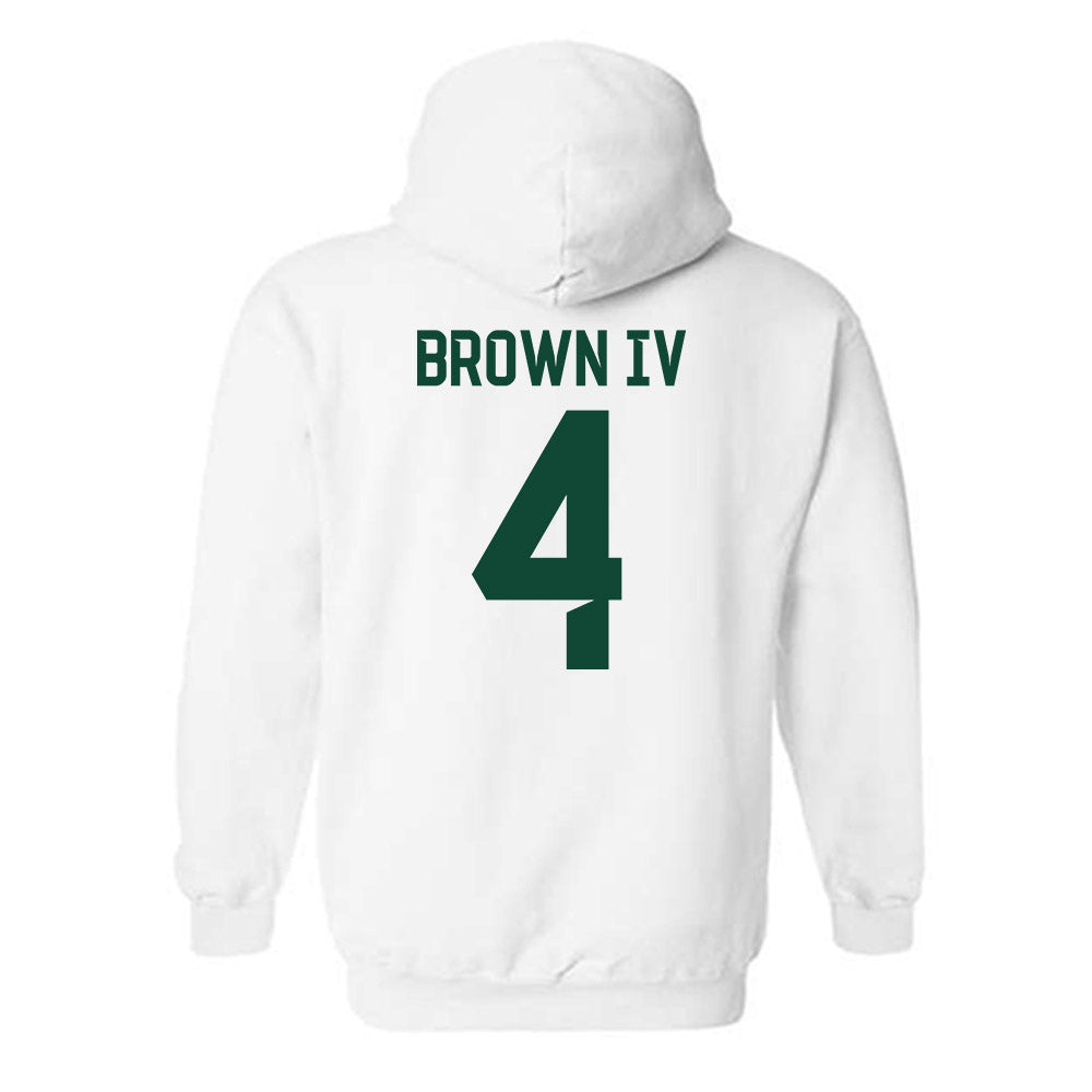 Baylor - NCAA Football : Louis Brown IV - Classic Shersey Hooded Sweatshirt-1