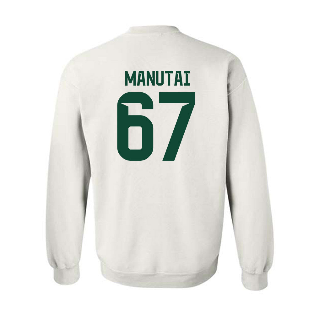 Baylor - NCAA Football : Aleki Manutai - Classic Shersey Crewneck Sweatshirt-1