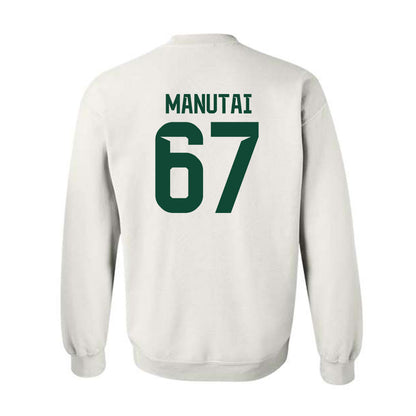 Baylor - NCAA Football : Aleki Manutai - Classic Shersey Crewneck Sweatshirt-1