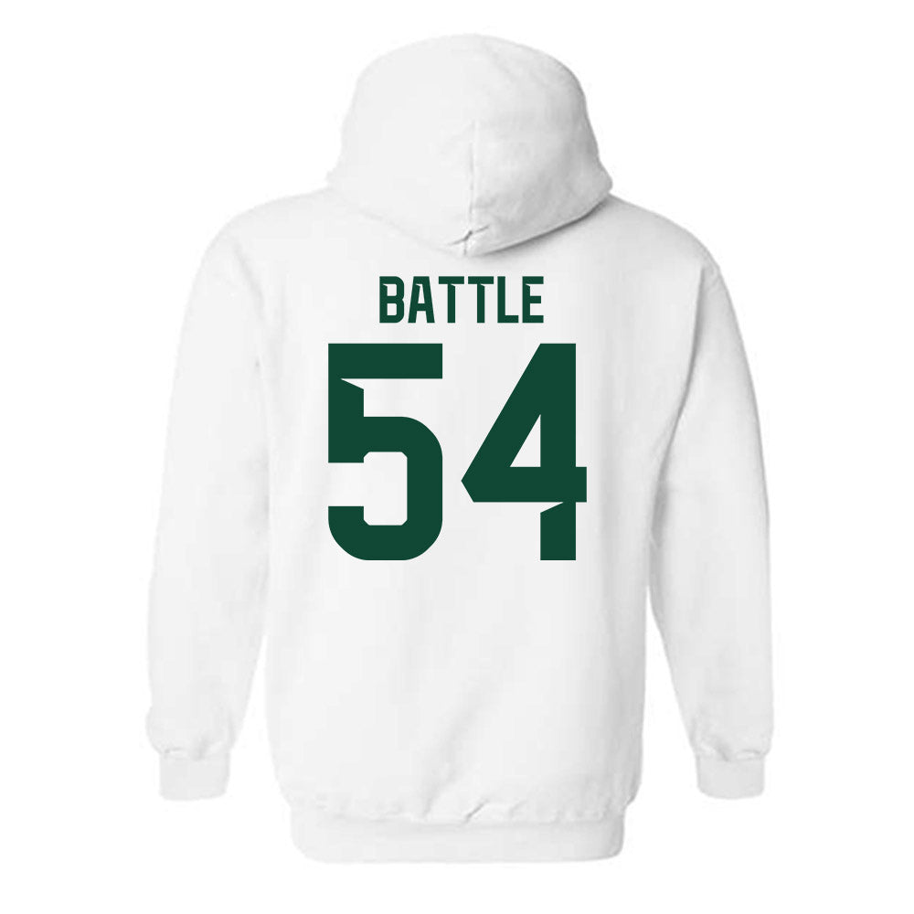 Baylor - NCAA Football : Jaelin Battle - Classic Shersey Hooded Sweatshirt-1