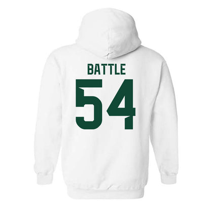 Baylor - NCAA Football : Jaelin Battle - Classic Shersey Hooded Sweatshirt-1