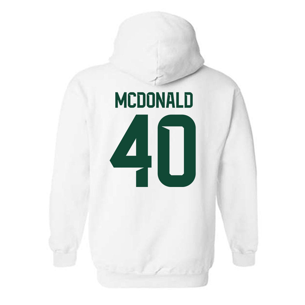 Baylor - NCAA Acrobatics & Tumbling : Leavy McDonald - Classic Shersey Hooded Sweatshirt-1