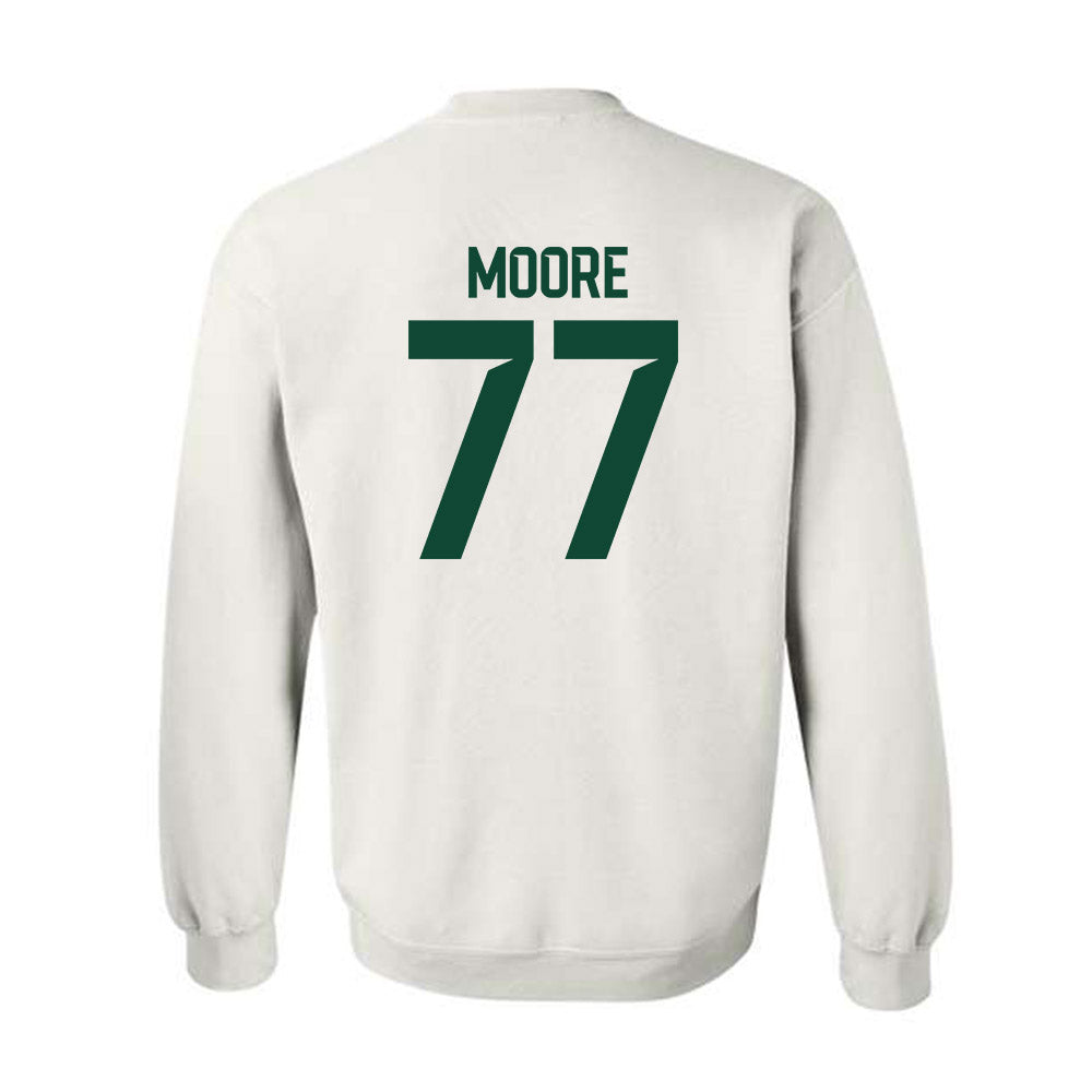 Baylor - NCAA Football : Logan Moore - Classic Shersey Crewneck Sweatshirt-1