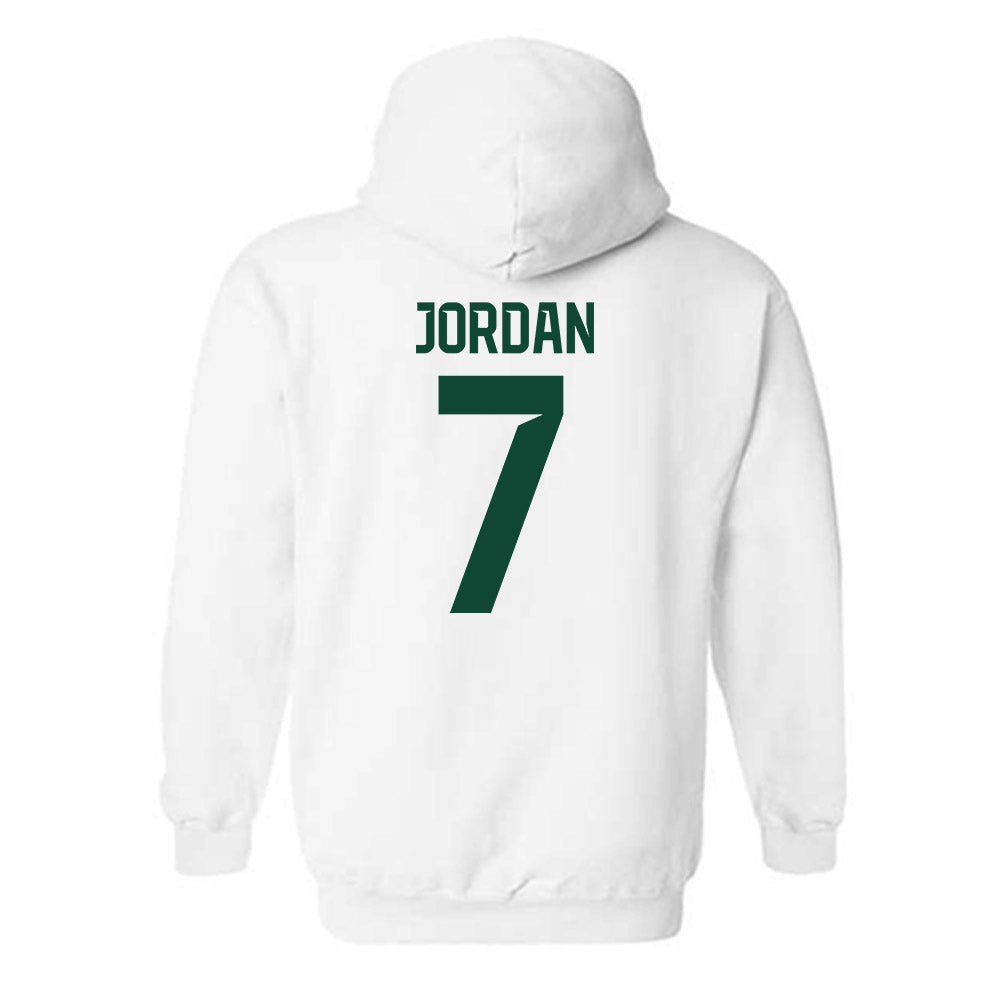 Baylor - NCAA Football : Devon Jordan - Classic Shersey Hooded Sweatshirt-1