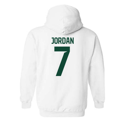 Baylor - NCAA Football : Devon Jordan - Classic Shersey Hooded Sweatshirt-1