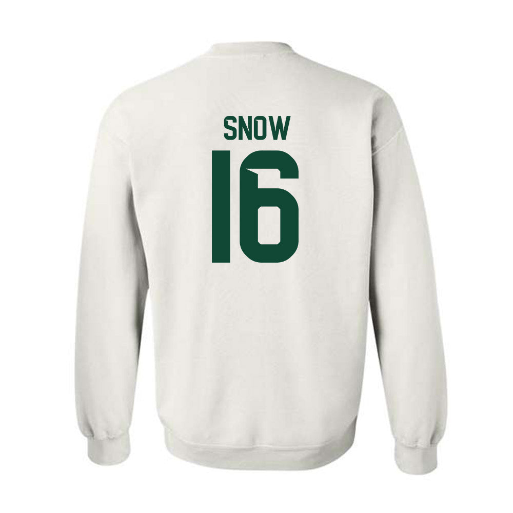 Baylor - NCAA Baseball : Hunter Snow - Classic Shersey Crewneck Sweatshirt-1