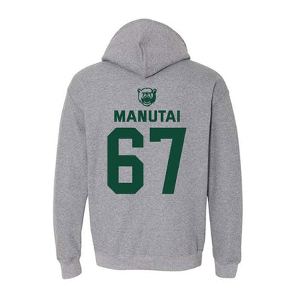 Baylor - NCAA Football : Aleki Manutai - Classic Shersey Hooded Sweatshirt-1