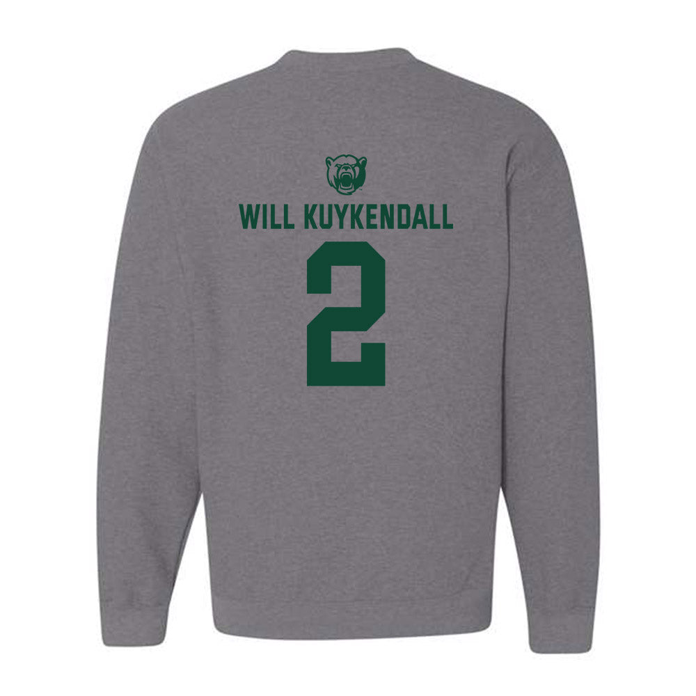 Baylor - NCAA Men's Basketball : Will Will Kuykendall - Classic Shersey Crewneck Sweatshirt-1