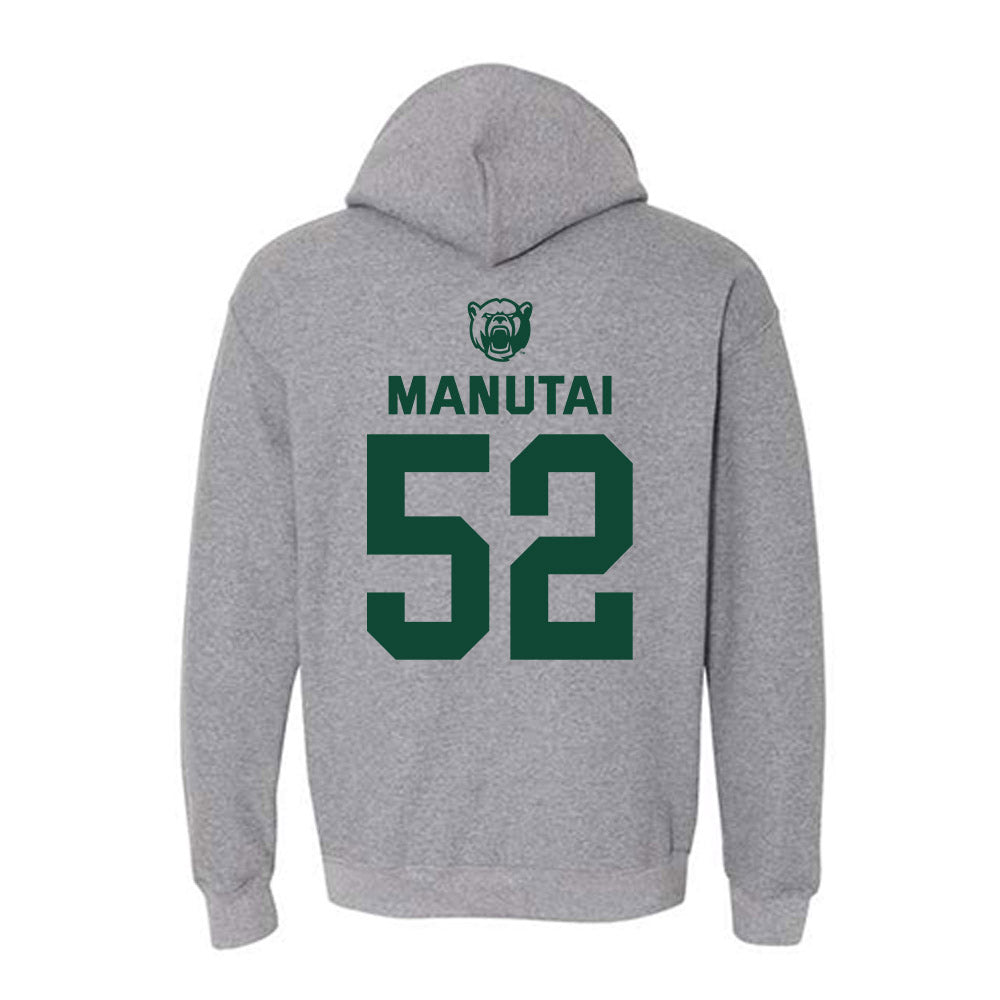 Baylor - NCAA Football : Aleki Manutai - Classic Shersey Hooded Sweatshirt-1