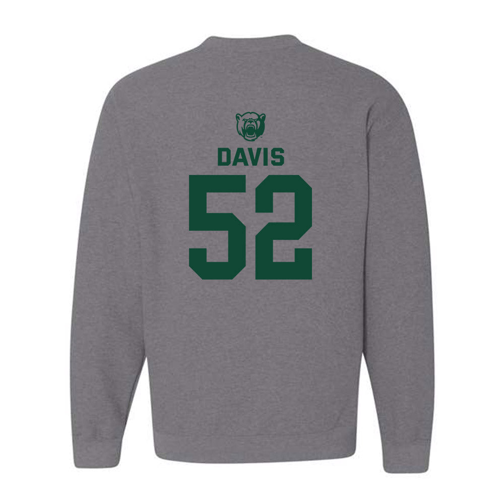 Baylor - NCAA Football : Ryan Davis - Classic Shersey Crewneck Sweatshirt-1
