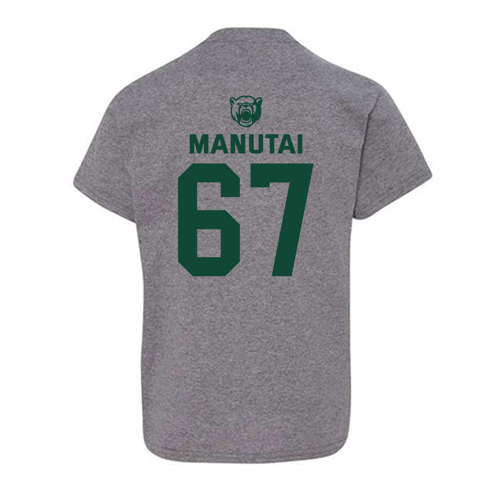 Baylor - NCAA Football : Aleki Manutai - Classic Shersey Youth T-Shirt-1