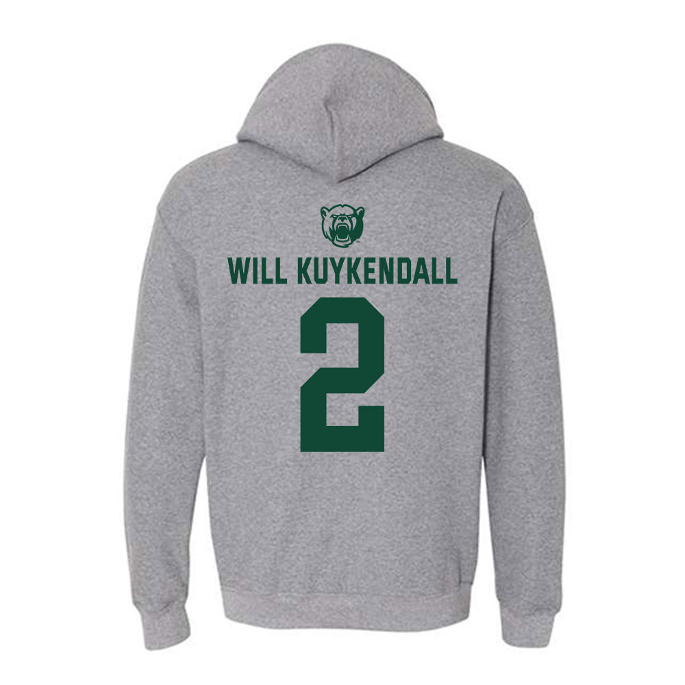 Baylor - NCAA Men's Basketball : Will Will Kuykendall - Classic Shersey Hooded Sweatshirt-1