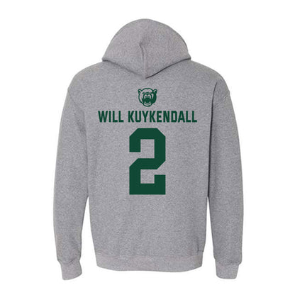 Baylor - NCAA Men's Basketball : Will Will Kuykendall - Classic Shersey Hooded Sweatshirt-1