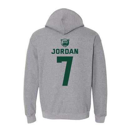 Baylor - NCAA Football : Devon Jordan - Classic Shersey Hooded Sweatshirt-1