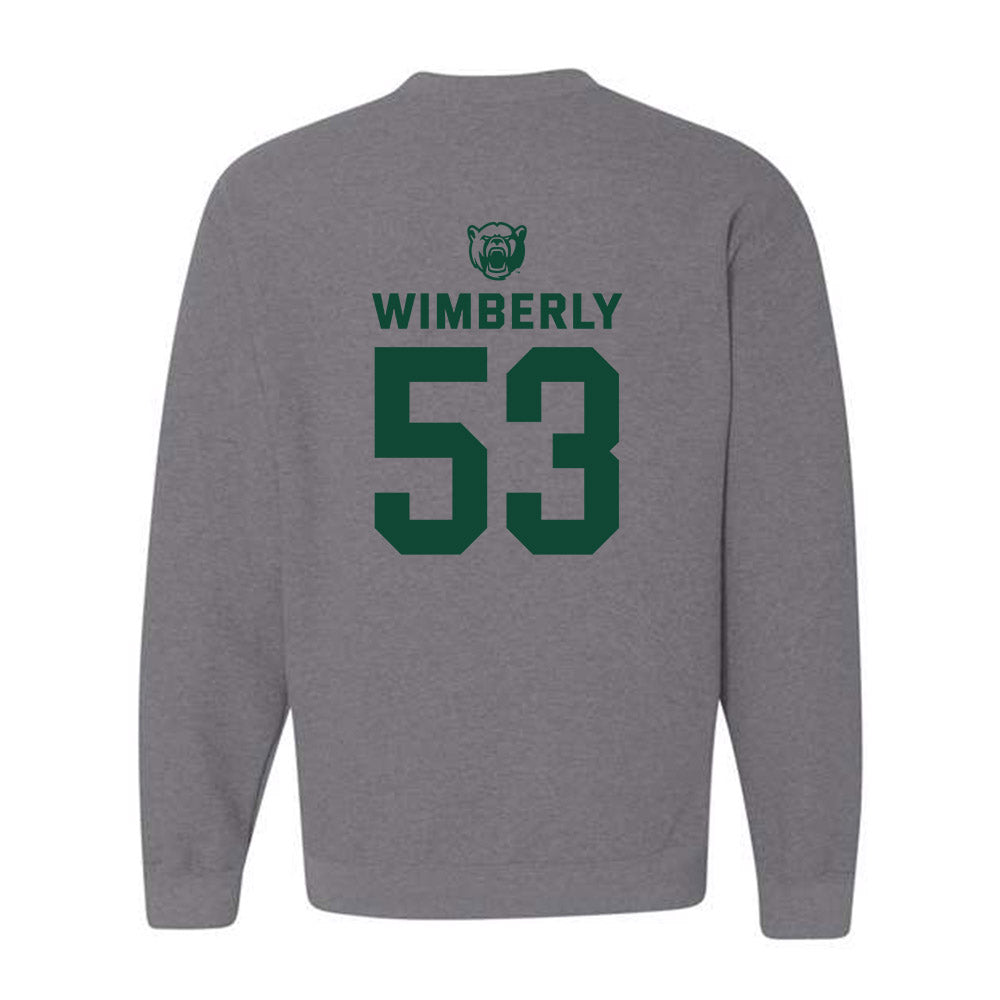 Baylor - NCAA Football : Daemian Wimberly - Classic Shersey Crewneck Sweatshirt-1