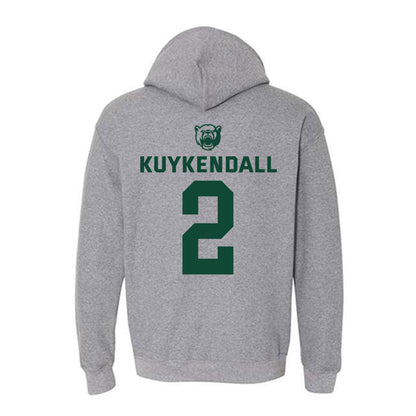 Baylor - NCAA Men's Basketball : Will Kuykendall - Classic Shersey Hooded Sweatshirt-1