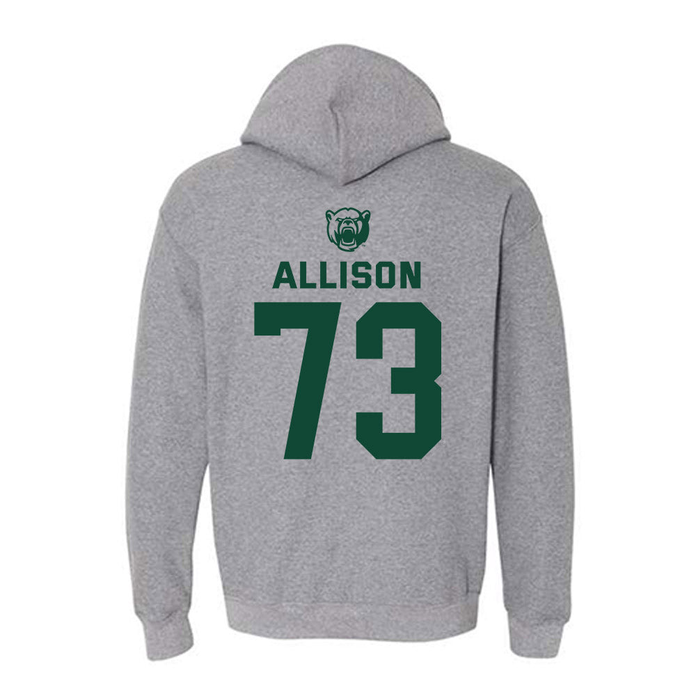 Baylor - NCAA Football : Keystone Allison - Classic Shersey Hooded Sweatshirt-1