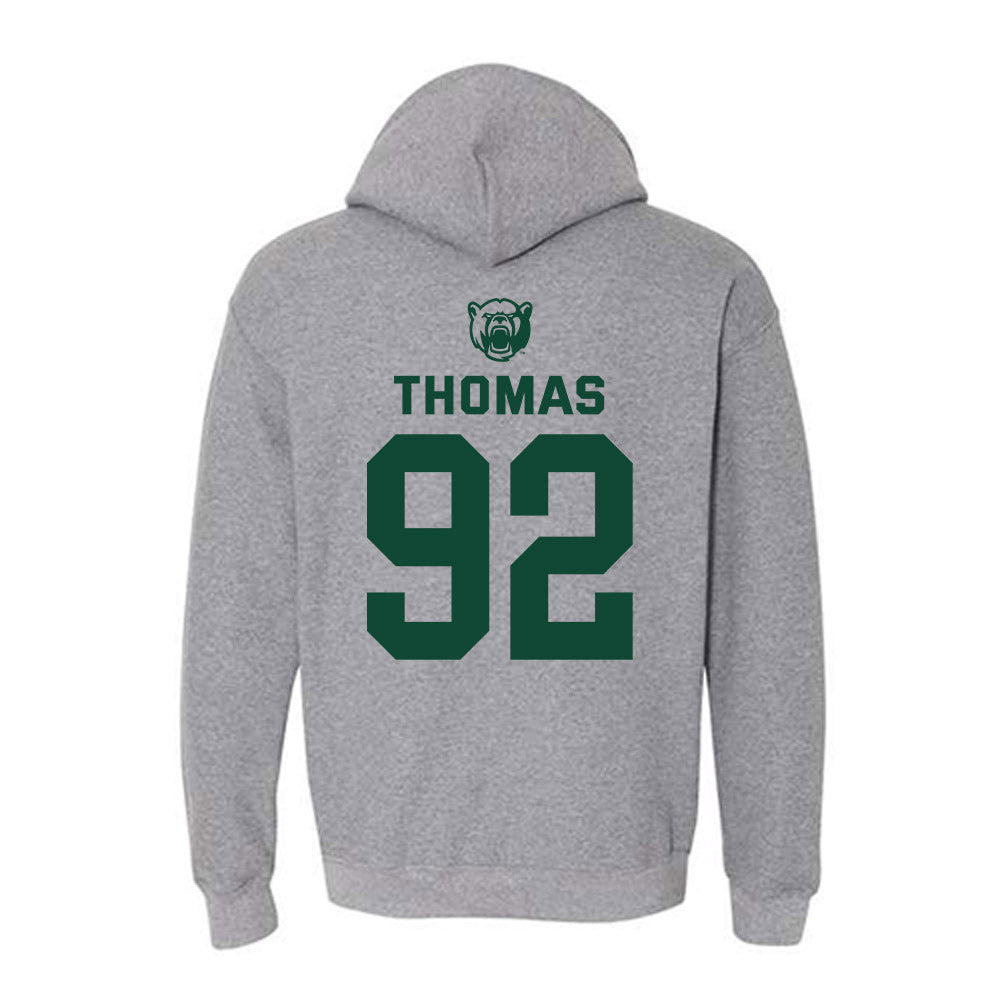 Baylor - NCAA Football : Trent Thomas - Classic Shersey Hooded Sweatshirt-1