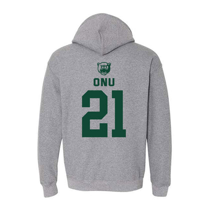 Baylor - NCAA Football : Bo Onu - Classic Shersey Hooded Sweatshirt-1