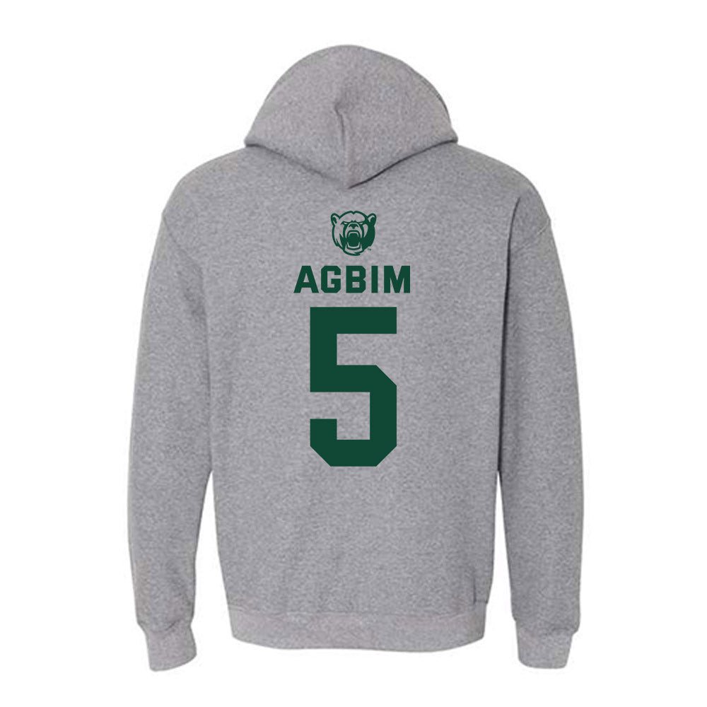 Baylor - NCAA Men's Basketball : Obi Agbim - Classic Shersey Hooded Sweatshirt-1