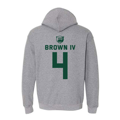 Baylor - NCAA Football : Louis Brown IV - Classic Shersey Hooded Sweatshirt-1