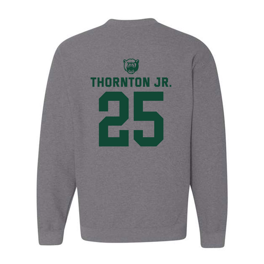 Baylor - NCAA Football : Levar Thornton Jr. - Classic Shersey Crewneck Sweatshirt-1