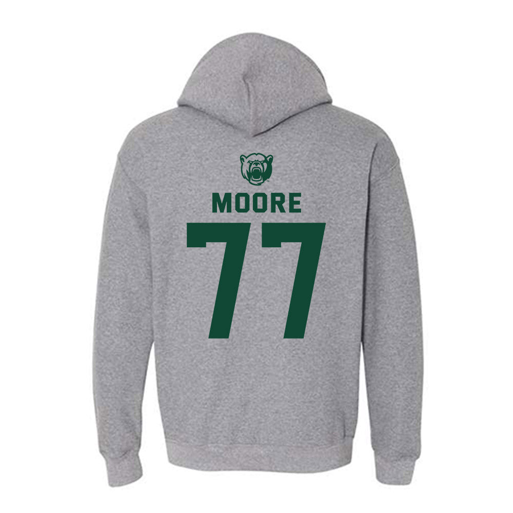 Baylor - NCAA Football : Logan Moore - Classic Shersey Hooded Sweatshirt-1
