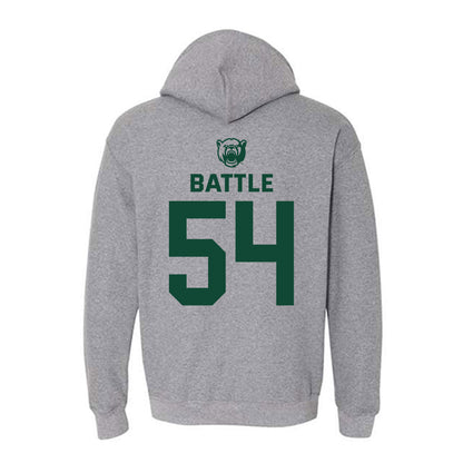 Baylor - NCAA Football : Jaelin Battle - Classic Shersey Hooded Sweatshirt-1